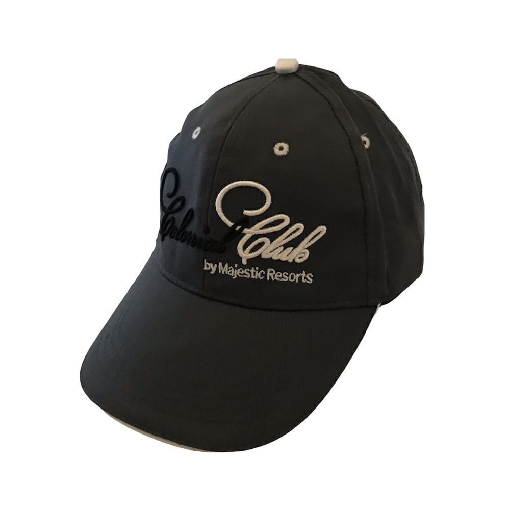 Colonial Club by Majestic Resorts Navy Blue & White Baseball Hat